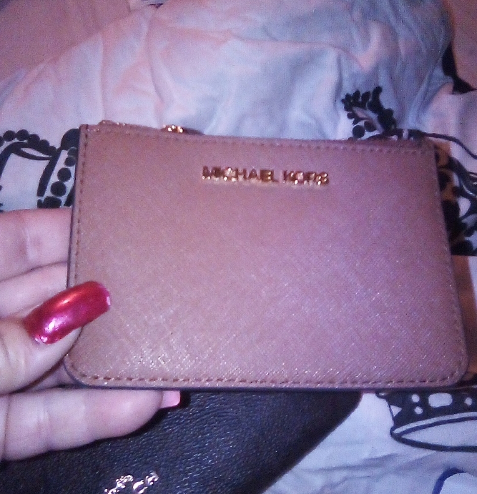 Michael Kors Brown Card Holder